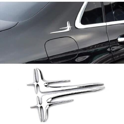 1 pair Car Stickers Extended Edition Wing Star Style Luxury Emblem