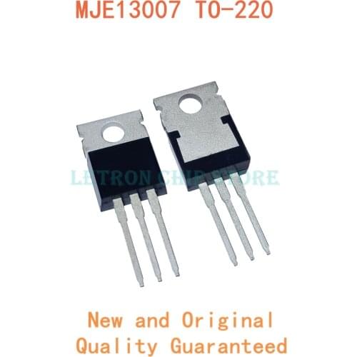 10PCS/Lot Brand New Transistor E13007 E13007-2 MJE13007 e13007 J13007 Triode TO-220