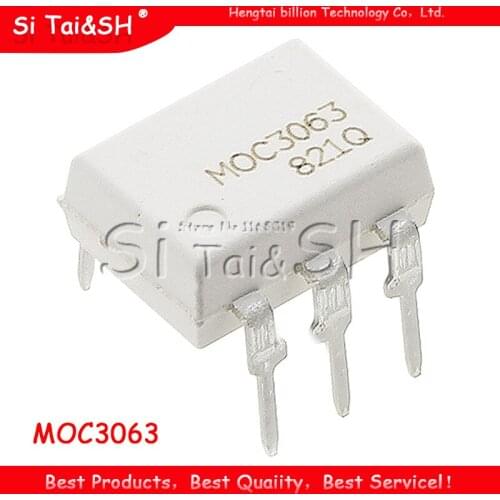 10PCS MOC3063 DIP6 DIP DIP-6 new and original IC