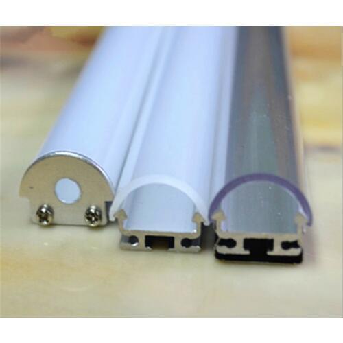 100~300cm LED Strip Light Aluminium Profile For Straight Shelf Cupboard or Cabinet , Available For Clear, Opal Lens Diffuser