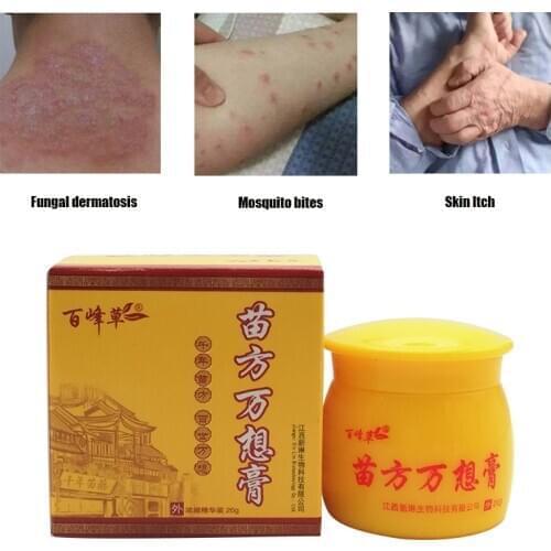 100% Original Skin Care Cream Natural Herbs Wolf Venom Extract,Ointment From Psoriasi Eczema Dermatitis Sterilize Anti-Itching