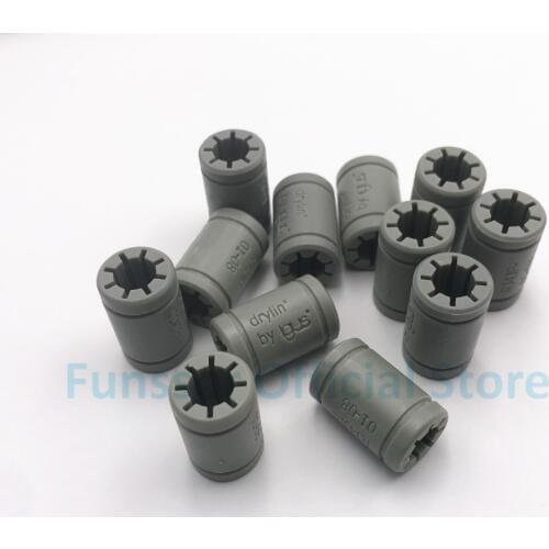 12pcs Plastic LM8UU 8 mm Linear Ball Bearing For DIY 3D Printer& cnc machine Same As RJ4JP-01-08 Anet Bearing