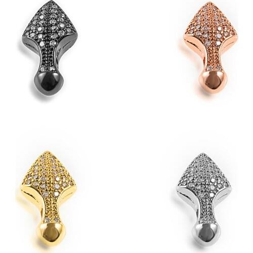 2021 Beads NEW DIY Versatile Accessories Spike Teeth Earrings Bracelet Connector To Make Luxury Jewelry Accessories