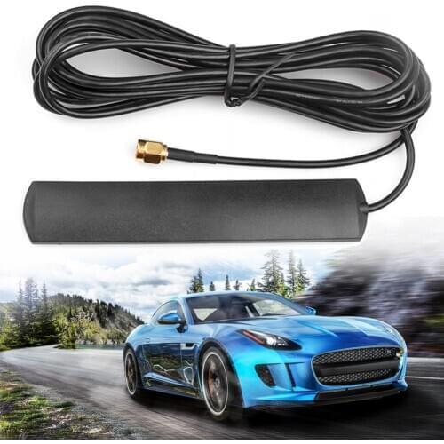 DAB SMA Car Digital Active Antenna for Radio TV Receiver Box Auto car Radio Aerial 1.5 meters Antenna Cable strong stable signal