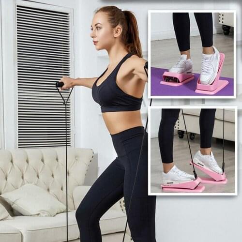 ABS Treadmill Steppers Pedal Drawstring Household Quiet Stair Climbers Home Fitness Equipment For Lose Weight Leg Slimming