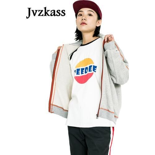 Женские кофты на молнии Jvzkass China At AliExpress
