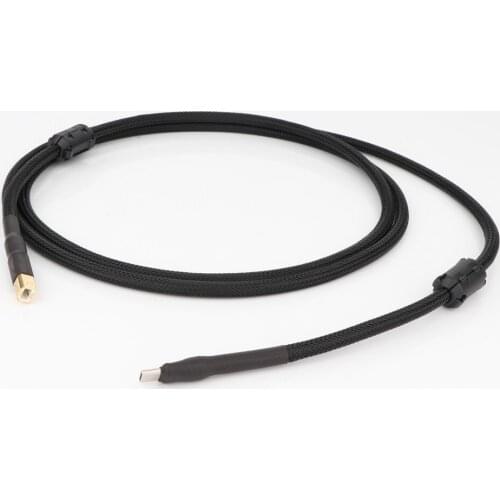 Preffair 1PC HiFi USB C To B Cable USB Type C To B Audio Data Cable 5N DAC otg macbook pro Mobile Phone Thunderbolt DAC Cable