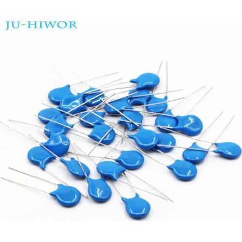 100pcs 2KV 2000V 102K 103K 471k 1nF 10nF 0.47nF High Voltage Ceramic Disc Capacitor Pin Pitch 5mm Y5V 10% Tolerance