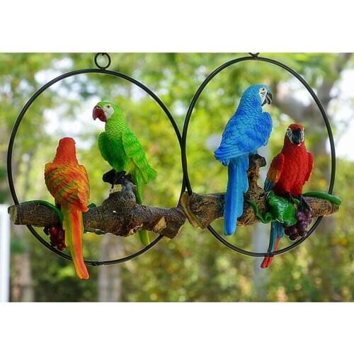 Creative Animal Bird Model, Garden and Wedding Decoration Hanging Gift