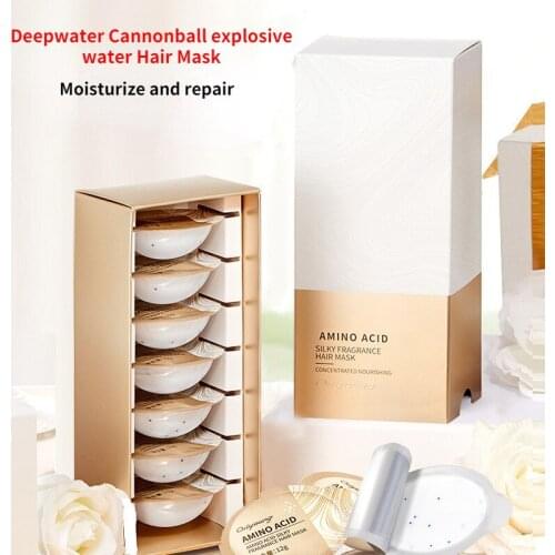 Amino acid silk soft fragrance hair mask inverted film hair care nourishing and repairing perm hair mask