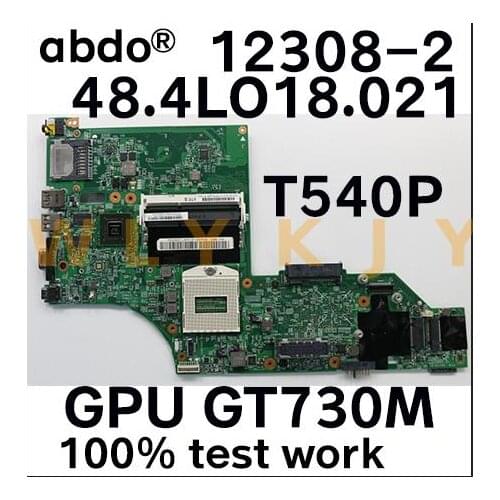 For Lenovo ThinkPad T540P Notebook Motherboard 48.4LO18.021 GPU GT730M 100% test work FRU 04X5264 00UP932 00UP927 00UP935