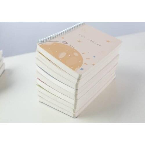 Single Coil Cute Diary Notebook Line Paper Daily Weekly Planner Agenda Organizer Notepad School Office Supplies Stationery
