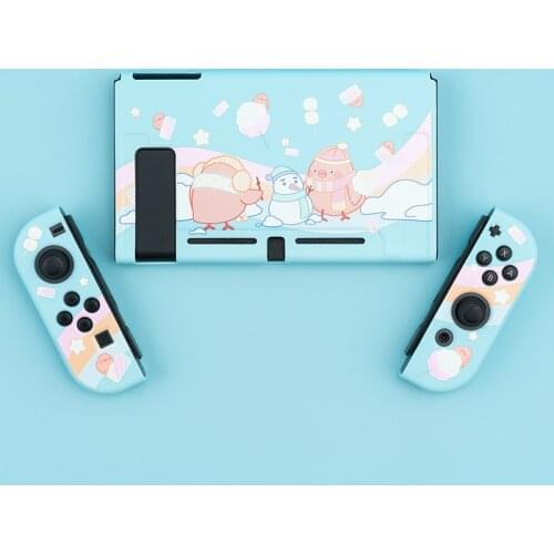2021 New Cute Cartoon Full Cover Shell for Nintendo Switch Case JoyCon Controller Soft TPU Cover For Nintendo Switch Accessories