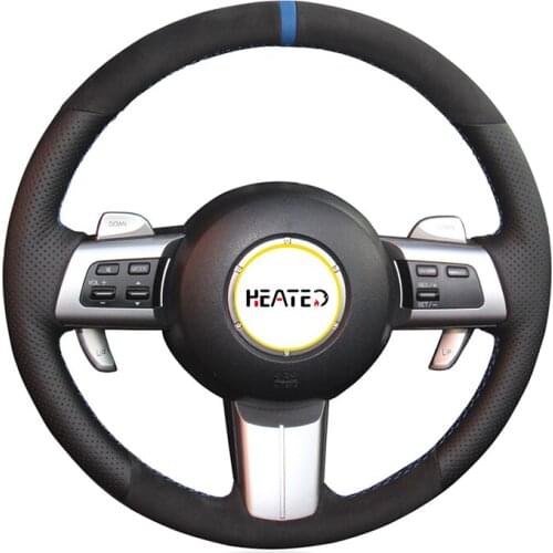 Braiding cover for steering wheel cover for Mazda MX-5 (Miata)2006-2014 RX-8 2009-2012 CX-7 2006-2009 Steering Wheel Cover