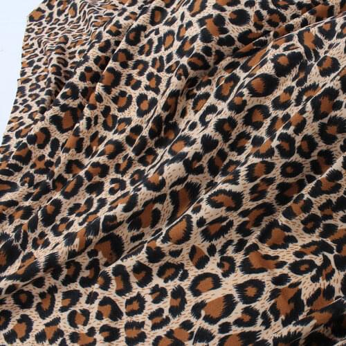 Animals Spandex Fabric High Elastic Stage Dress Funny Costume Leopard Zebra Printed by Yard (150cm*91cm)