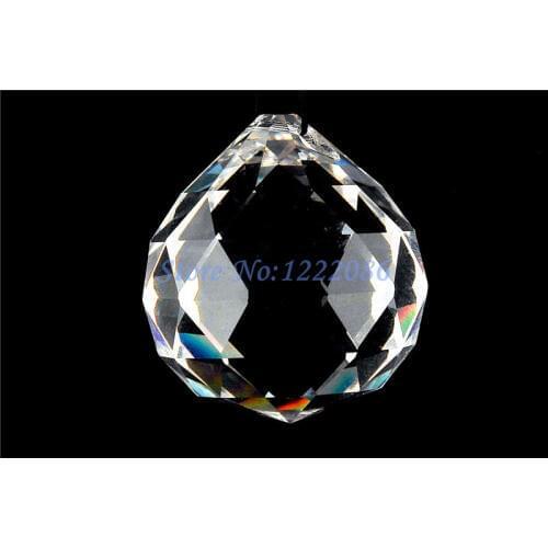 1Pcs Hanging Crystal Ball 60MM Suncatcher Feng Shui Pendants