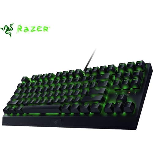 Razer BlackWidow X Tenkeyless Mechanical Keyboard Wired Gaming Keyboard 87 Keys Esports keyboard Green Mechanical Switches