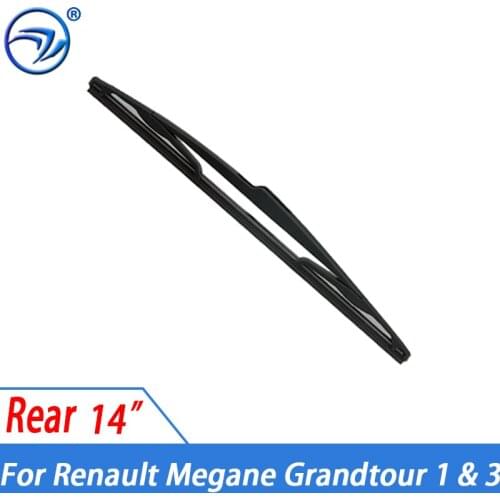 Wiper 14" Rear Wiper Blade For Renault Megane Grandtour 1 & 3 Windshield Windscreen Rear Window ( Not Metal wiper )