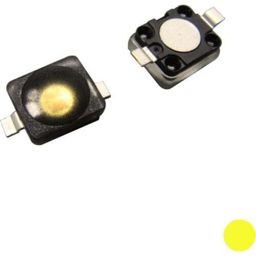 50PCS LY W5AP LYW5AP 5W YELLOW SMD LED PLCC-2 BLACK SURFACE 590nm 80-180LM 1.4A-2A 2.5V 42 lm/W