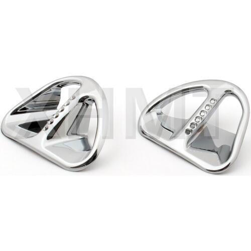 Motorcycle Decoration Goldwing Chrome Fairing Martini Air Intake Grills Fit Honda Goldwing GL1800 2001-2011 2007 2008 2009 2010