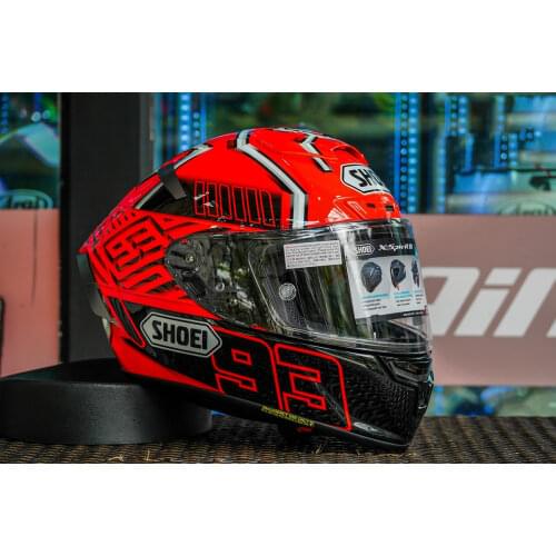 SHOEI X14 Helmet X-Fourteen Marquez Red Ants Helmet Full Face Racing Motorcycle Professional Helmet Casco De Motocicleta
