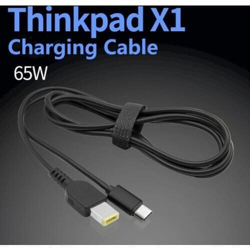 USB C Type C 65W Power Supply Charger Adapter Charging Cable Cord for Lenovo ThinkPad X1 Accessories