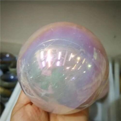 1PC 75mm-80mm Fashion Crystal Stone Healing Crystal Natural Angel Aura Rose Quartz for Sale