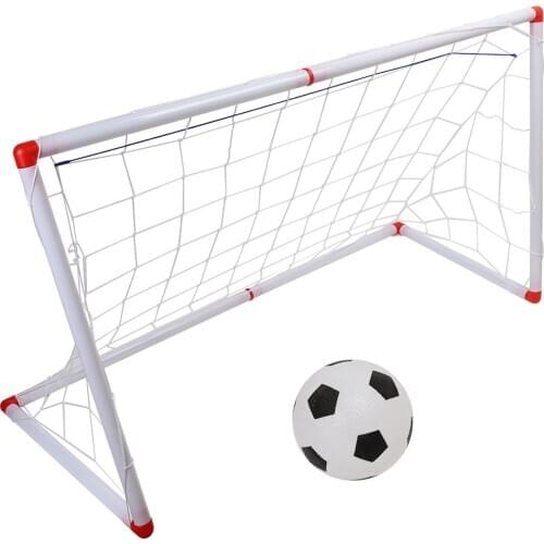106/120cm Indoor Outdoor Mini Children Football Soccer Goal Post Net Set with Ball Pump Kids Football Sport Toy