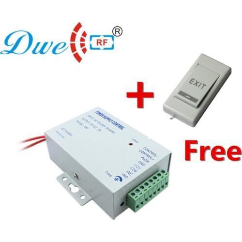 110V 220 V K80 12V 3 A mini rfid access control power siply supply control for door with 1 push button free of charge