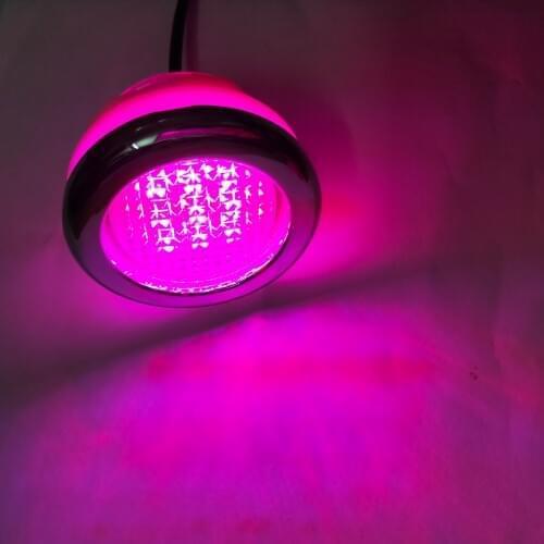 16pcs waterproof RGB LED massage lamp 2w underwater led light chemotherapy led pool spa light with 16pcs controller 16 adapter