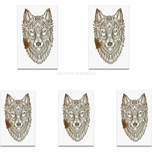 5 Sheets Metal Stickers Epoxy Resin Mold Fillings Jewelry Making Material Filler DIY Art Crafts Decorations Dropship