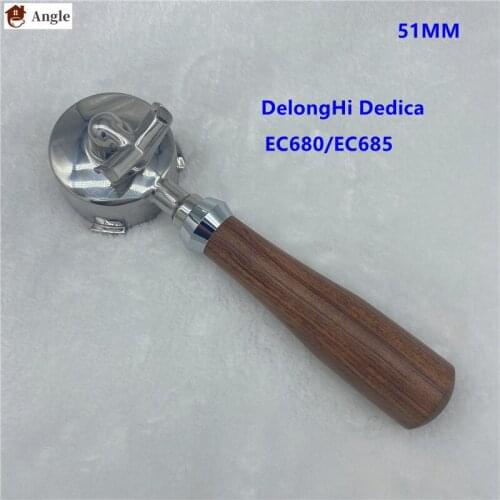 51MM Coffee Bottomless Portafilter Replacement Filter Basket For Delonghi La Specialista EC9335 Coffee Accessories Barista