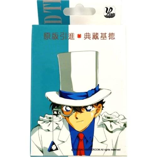 Anime Conan Kid Poker Cards Detective Conan Playing Cards Desk Cards For Gift Collection