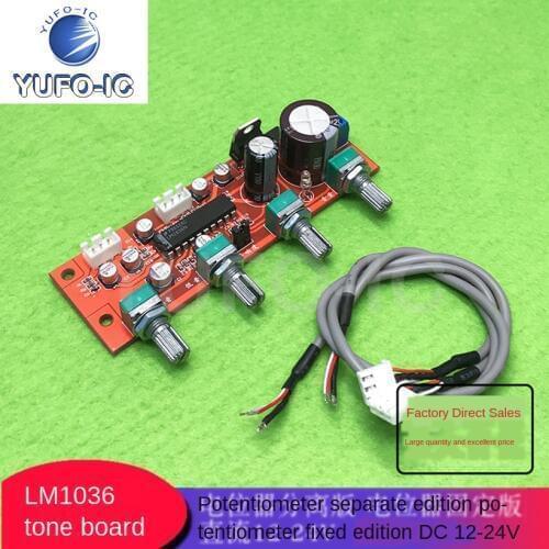 Free Ship 2pcs LM1036 yin diao ban Potentiometer Separation/Fixed Effect Ultra-LM4610 NE5532 yin diao ban