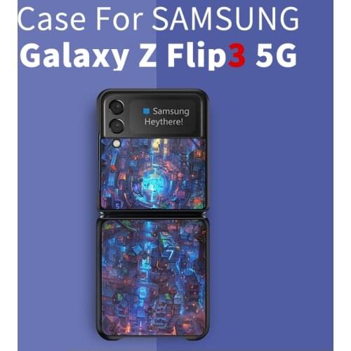 For Samsung Galaxy Z Flip3 5G Case, Pu Material, Z Flip 3 Case