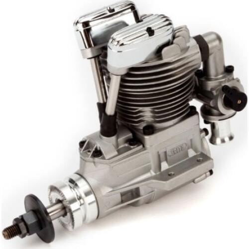 Rc Saito Engines Parts Four-Stroke Engine 180B (New Case) AAC w/Muffler: BK (SAIE180B)