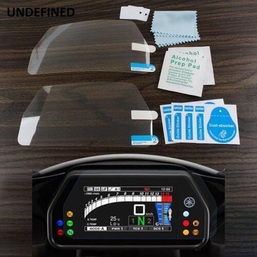 For Yamaha YZF R1 YZF-R1 R1M 2015 2016 2017 Motorcycle Cluster Scratch Speedometer Film Screen Protector Decal Stickers moto