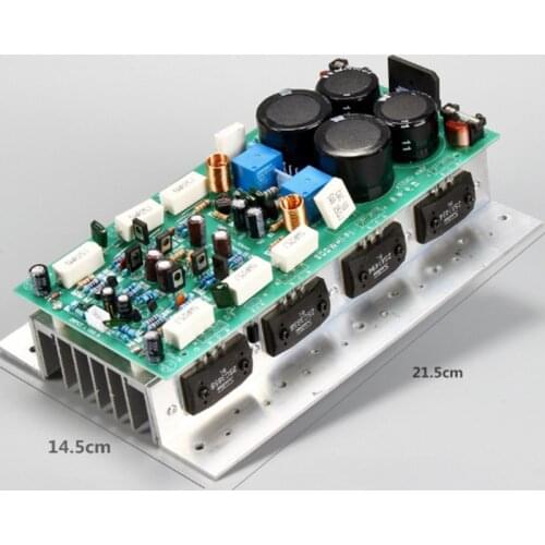 NEW Double AC24-36V 450W+450W 2.0 channel stereo high fidelity Sanken tube 3CS3858 2SA1494 rear high power audio amplifier board