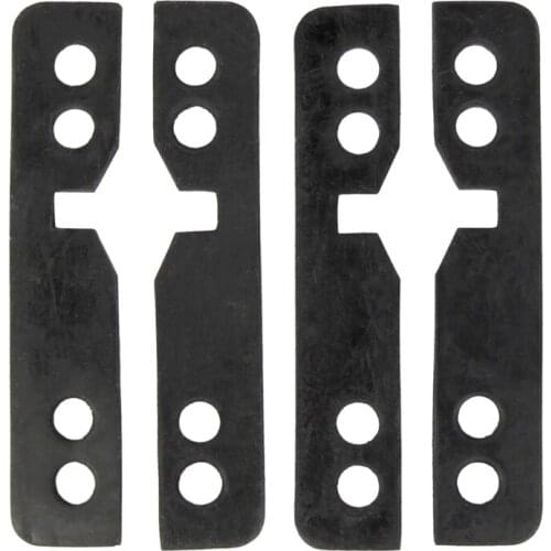 ELOS-4Pcs Skateboard Pads 3mm Long Plate Gasket Reverse Installation Bridge Gasket for Skateboard Accessories