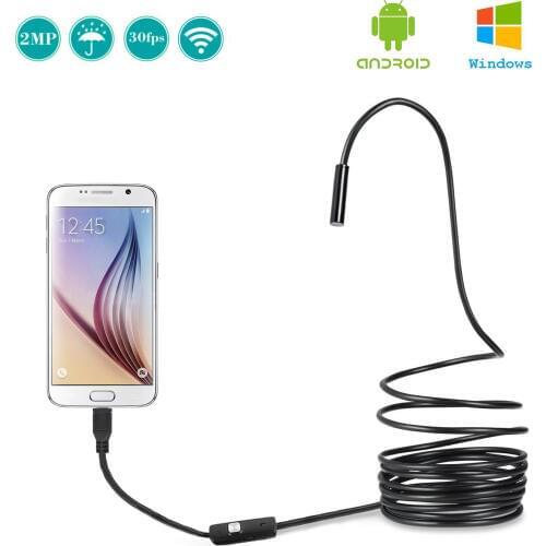7MM 10M USB OTG Endoscope For Android Inspection Camera CMOS Borescope