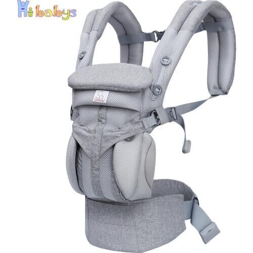 Adjustable Baby Carrier Ergonomic Newborn Kangaroo Backpack For 0-36 Months Breathable Infant Hip Seat Fit For Outdoor Or Home
