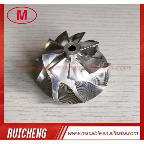 GTA15-25 42.57/59.03mm 9+0 blades high performance turbo milling/aluminum 2618/billet compressor wheel