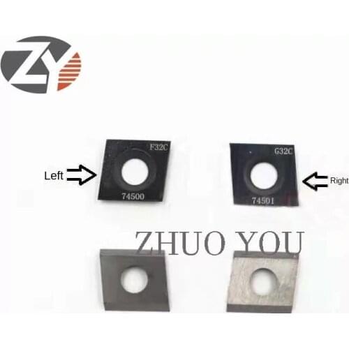 Shovel blade for automatic edge banding machine