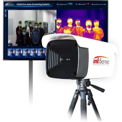 Multi-Function Quick Passing Infrared Temperature Detection Thermal Camera Long Range With Body Temperature