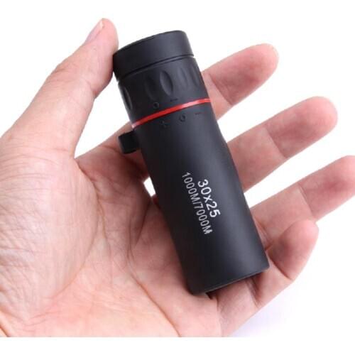 Monocular Handy Mini Telescope Metal MaterialHD 30x25 Close observation for Opera Museum the Theater