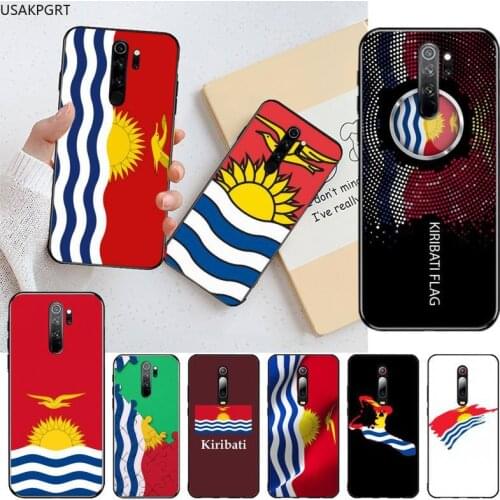 Republic of Kiribati National Flag Soft Phone Case Cover for Redmi Note 9 8 8T 8A 7 6 6A Go Pro Max Redmi 9 K20 K30 Pro