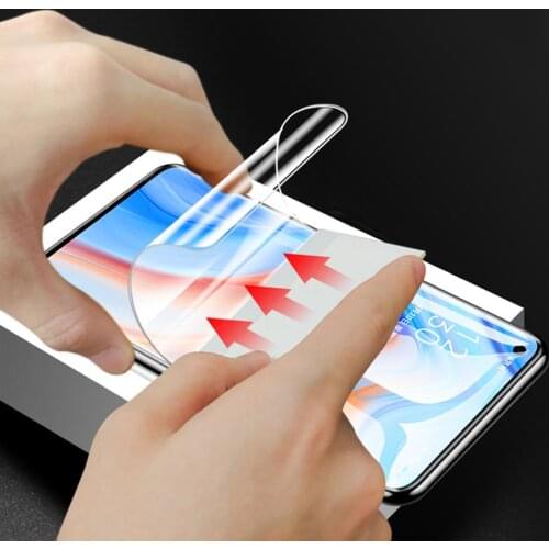 20D Nano Gel Hydrogel TPU Screen Protector Film for for OPPO Reno 4 pro Soft Foil Full Cover HD Protective Film Not Glass