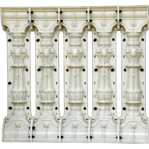 New design ABS plastic concrete pillar fence mould AA1 baluster mold