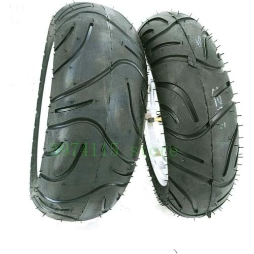 Size 90 / 65-8 Front And Rear 130 / 50-8 Inch Tubeless Tire Alloy Hub For Monkey Little Monkey Motorcycle Wheel Accessories