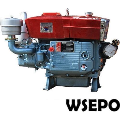 Factory Direct Supply! WSE-ZS1110 18HP Single Cylinder Water Cooled 4-stroke Diesel Engine with Electric Start